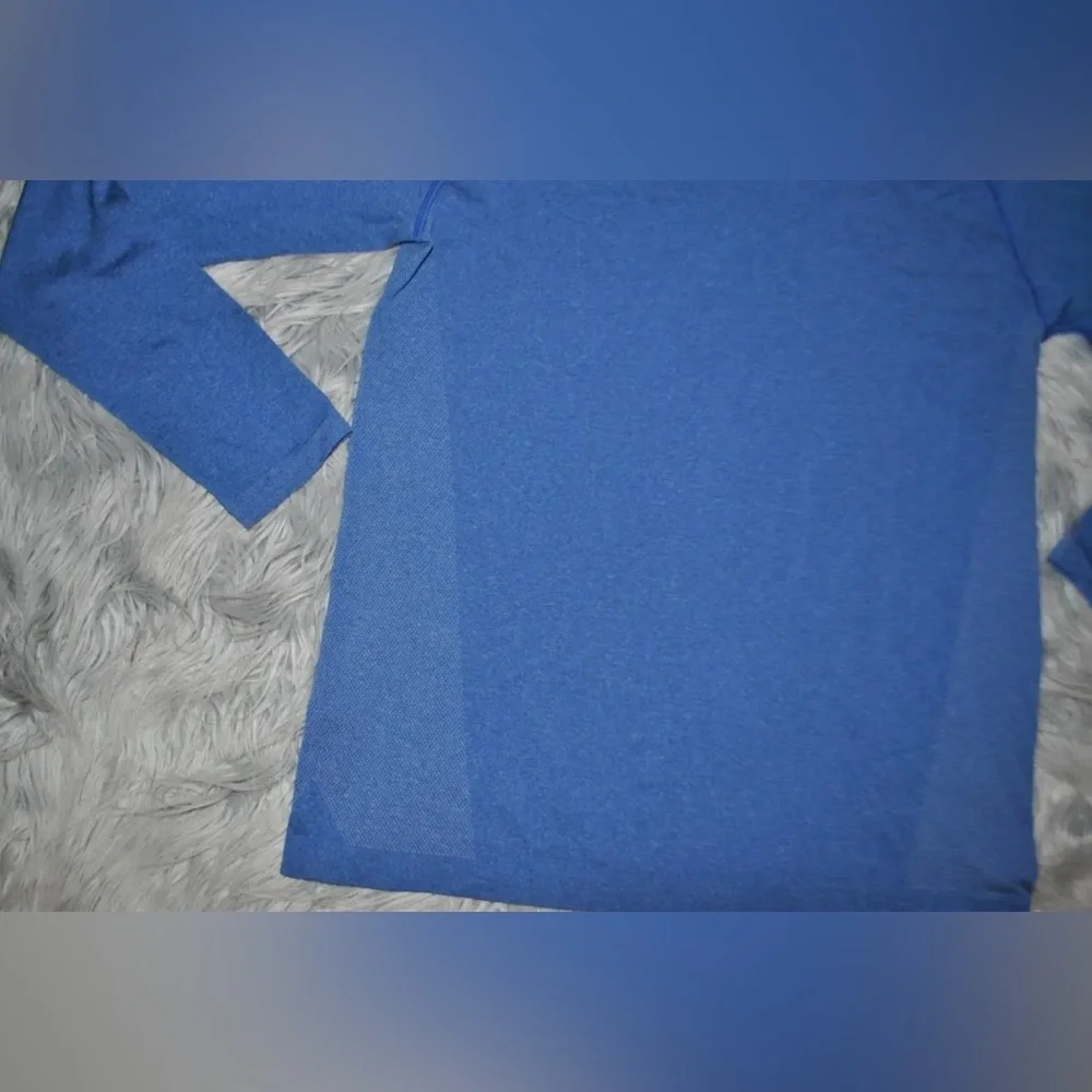 LULULEMON Vent Tech Mens Blue Long Sleeve Athletic L
